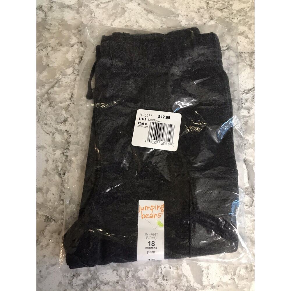 Jumping Beans French Terry Cargo Pants 18 Months